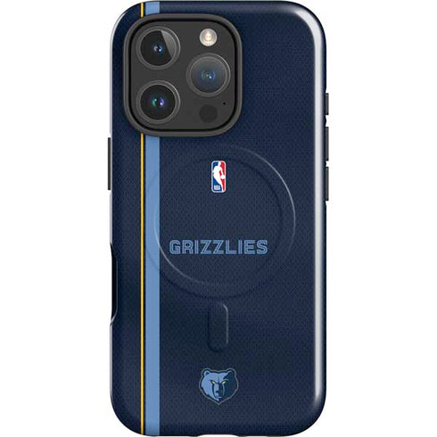 NBA Memphis Grizzlies Jersey iPhone 16 Pro Magsafe Impact Case